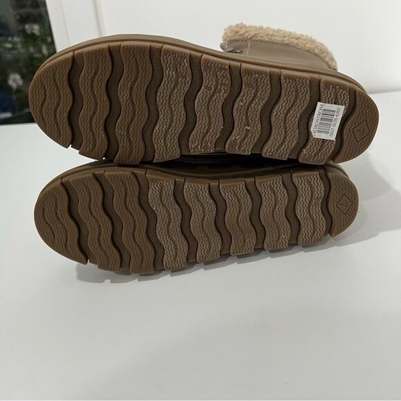 NEW Sperry Juneau Faux Shearling Trim Winter Boot - Picture 10 of 10